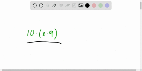 simplify-each-expression-10-cdotz-cdot-9
