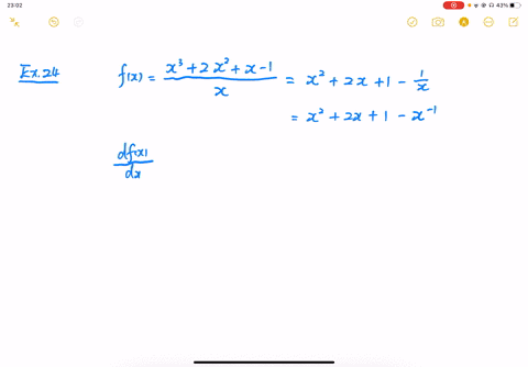 find-the-derivative-of-the-function-f-by-using-the-rules-of-differentiation-fxfracx32-x2x-1x-2