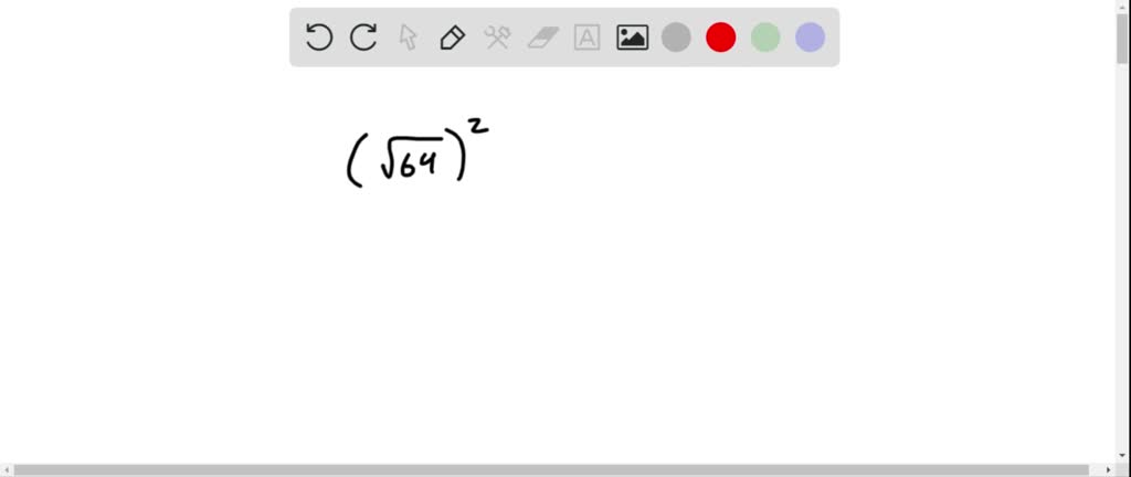 finding dash is the inverse operation of squaring a number