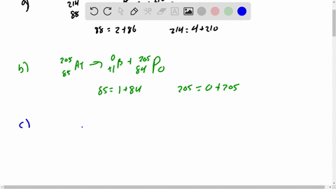 write-nuclear-equations-to-represent-a-the-decay-of-214-mathrmra-by-alpha-particle-emission-b-the--2