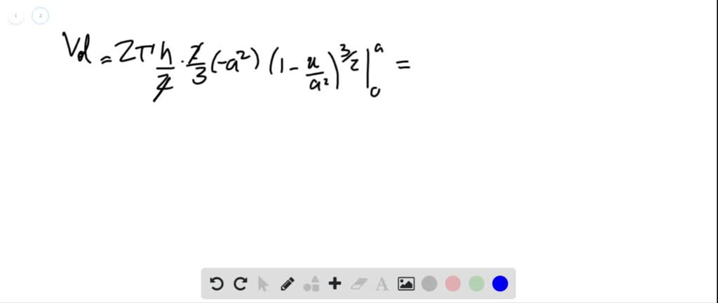 Centroid of solid semi-ellipsoid Show that the centroid of the solid ...