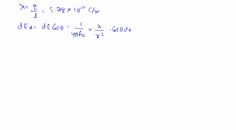 in-fig-22-26-positive-charge-q925-mathrmpc-is-spread-uniformly-along-a-thin-nonconducting-rod-of-len