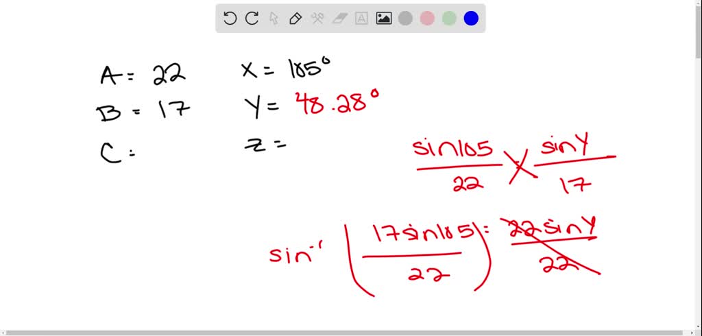 SOLVED:Let A, B, And C Be The Lengths Of The Three Sides With X, Y, And ...