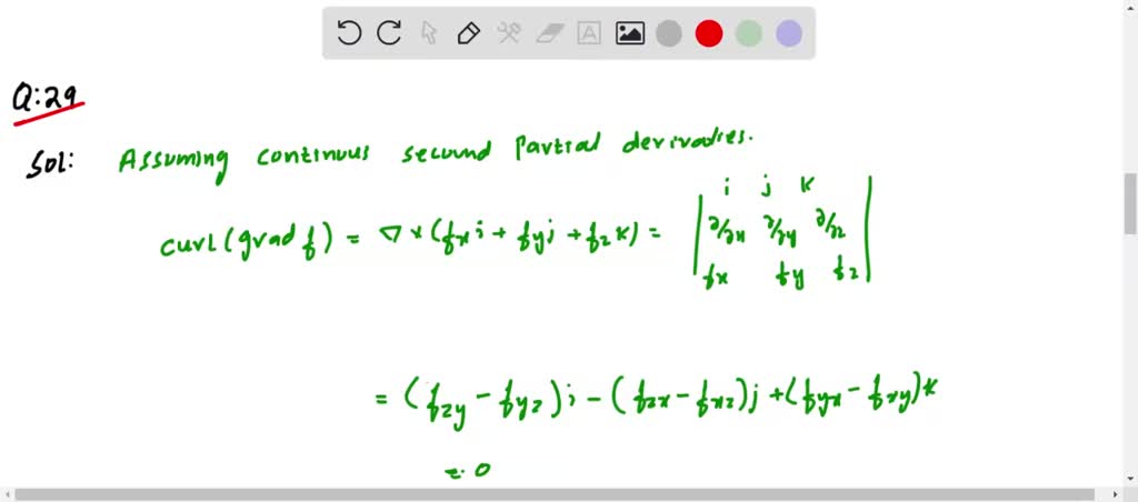 SOLVED:Verify the given identity. Assume continuity of all partial ...