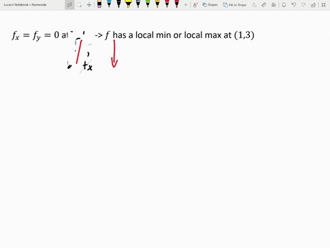 explain-what-is-wrong-with-the-statement-if-f_xf_y0-at-13-then-f-has-a-local-maximum-or-local-minimu