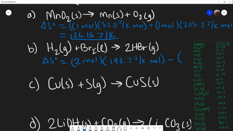 use-the-standard-entropy-data-in-appendix-g-to-determine-the-change-in-entropy-for-each-of-the-follo