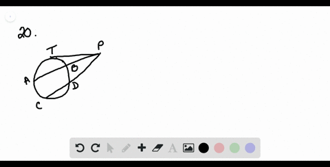 overlinep-t-is-tangent-to-the-circle-find-the-lengths-indicated-p-ba-b5-p-d4-p-t-text-and-p-c