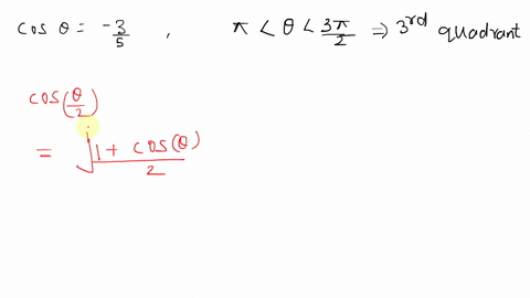 let-theta-be-the-angle-in-radians-that-satisfies-the-conditions-cos-theta-frac35-and-pithetafrac3--2