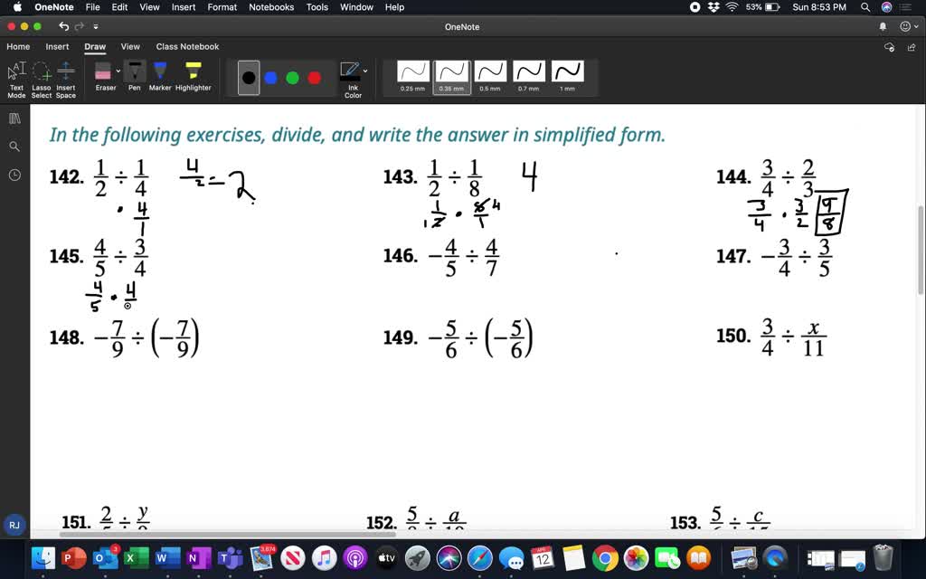 SOLVED:Divide, and write the answer in simplified…