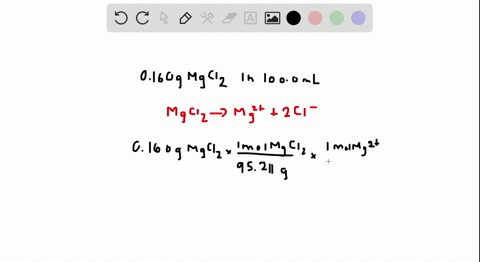 calculate-the-concentration-of-all-ions-present-when-0160-mathrmg-of-mathrmmgcl_2-is-dissolved-in-en