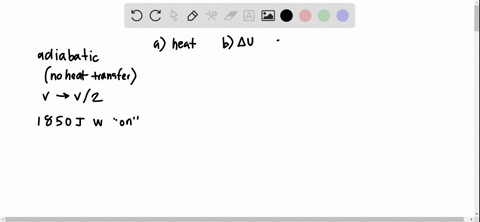 ii-in-an-engine-an-almost-ideal-gas-is-compressed-adiabatically-to-half-its-volume-in-doing-so-1850-