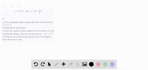 using-parametric-equations-use-the-parametric-equations-xt2-sqrt3-quad-text-and-quad-y3-t-frac13-t3-