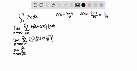 evaluate-the-integral-by-computing-the-limit-of-riemann-sums-int_12-2-x-d-x