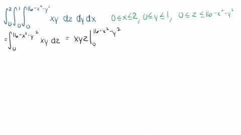find-iiint_e-x-y-d-v-e-is-the-solid-enclosed-by-the-surfaces-z0-and-z16-x2-y2-whose-projection-onto-