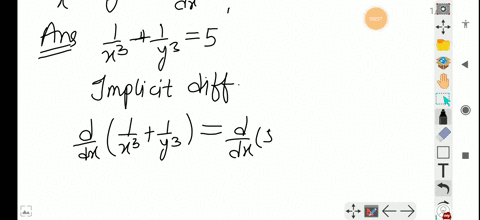 find-d-y-d-x-by-implicit-differentiation-frac1x3frac1y35