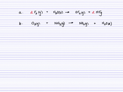 write-a-balanced-equation-for-a-the-reaction-between-fluorine-gas-and-water-to-give-oxygen-difluorid