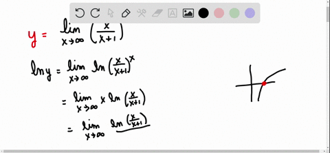 evaluate-the-limit-lim-_x-rightarrow-inftyleftfracxx1rightx