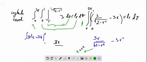 evaluate-the-cylindrical-coordinate-integrals-in-exercises-23-28-int_02-pi-int_01-int_r1-sqrt2-r2-3-