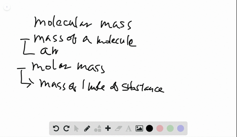 how-is-the-molecular-mass-of-a-compound-the-same-as-the-molar-mass-and-how-is-it-different