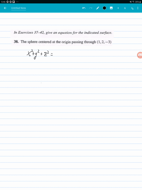 give-an-equation-for-the-indicated-surface-text-the-sphere-centered-at-the-origin-passing-through-12