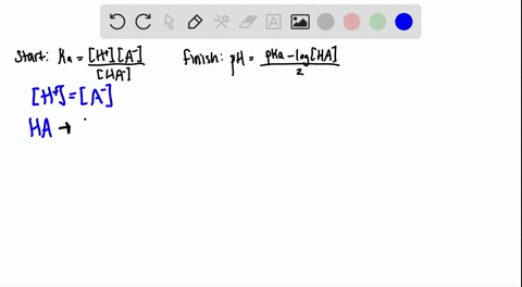 show-that-for-a-pure-weak-acid-in-water-mathrmphleftmathrmp-k_mathrma-log-mathrmharight-2