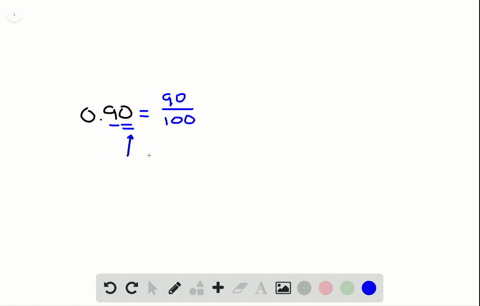 write the decimal as a fraction in simplest form 0.05