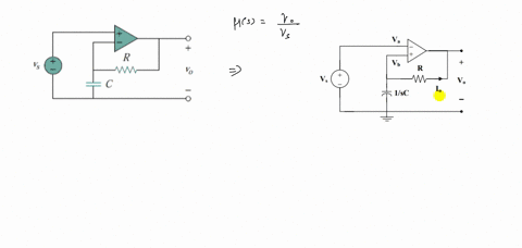 calculate-the-gain-hsv_o-v_s-in-the-op-amp-circuit-of-fig-1580
