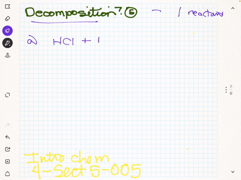 which-is-a-decomposition-reaction-and-which-is-not-a-mathrmhclmathrmnaoh-rightarrow-mathrmnaclmathrm