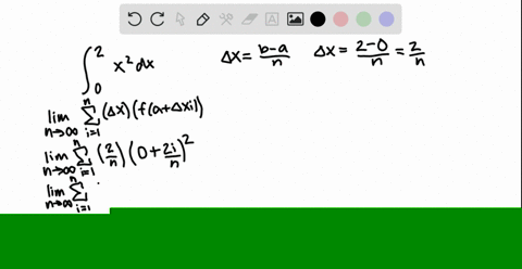 evaluate-the-integral-by-computing-the-limit-of-riemann-sums-int_02-x2-d-x