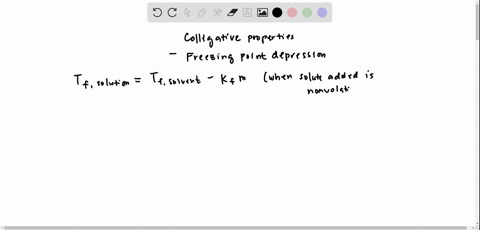 what-is-the-freezing-point-of-the-solution-described-in-exercise-46