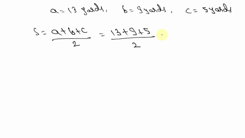 use-herons-formula-to-find-the-area-of-each-triangle-round-to-the-nearest-square-unit-a13-yards-b9-y
