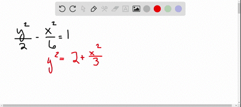 SOLVED:Graphing Hyperbolas Use a graphing device