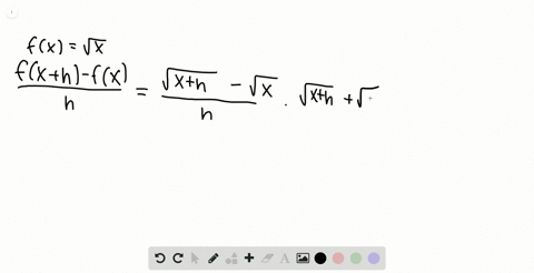 find-and-simplify-the-difference-quotient-fracfxh-fxh-h-neq-0-for-the-given-function-fxsqrtx