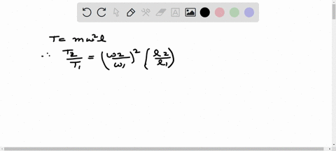 a-mass-is-supported-on-a-frictionless-horizontal-surface-it-is-attached-to-a-string-and-rotates-abou
