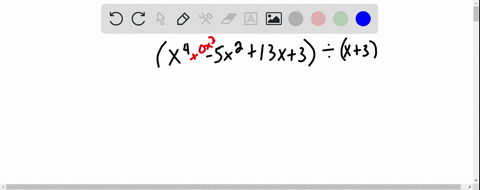 use-synthetic-division-to-find-the-quotient-and-remainder-x4-5-x213-x3-text-is-divided-by-x3