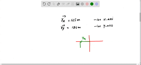 the-x-vector-component-of-a-displacement-vector-overrightarrowmathbfr-has-a-magnitude-of-125-mathr-3