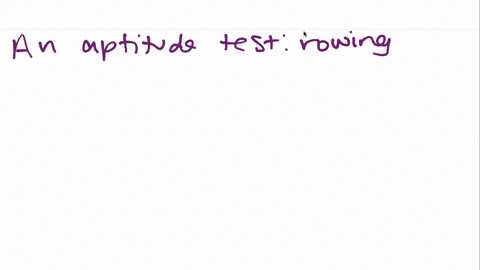 choose-a-favorite-sport-or-hobby-devise-a-short-aptitude-test-that-you-think-would-help-predict-how-