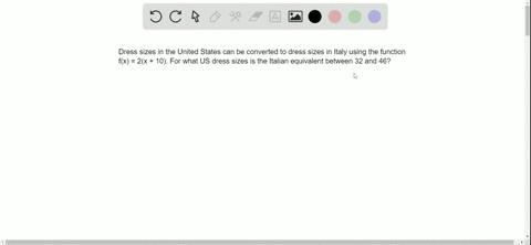 the-function-given-by-fx2x10-can-be-used-to-convert-dress-sizes-x-in-the-united-states-to-dress-size
