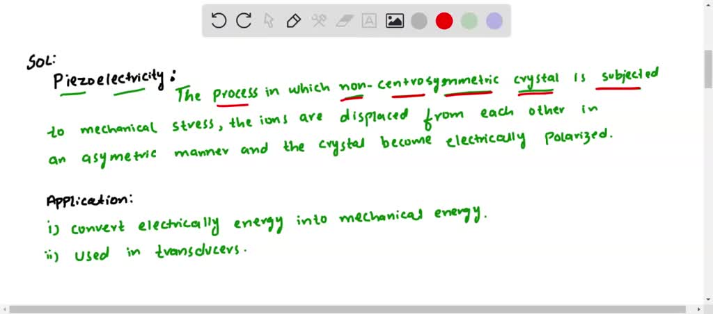 Piezoelectricity intelligence overview