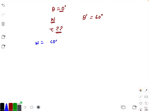 a-magnetic-needle-lying-parallel-to-a-magnetic-field-requires-w-units-of-work-to-turn-it-through-60c