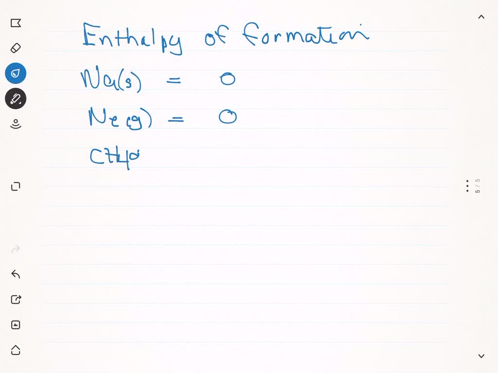 SOLVEDWhich of the following standard enthalpy of formation values is