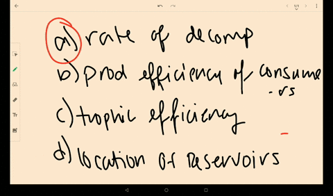 which-of-the-following-has-the-greatest-effect-on-the-rate-of-chemical-cycling-in-an-ecosystem-a-the