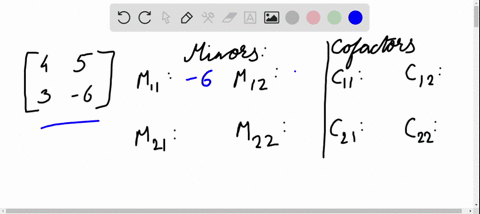 finding-the-minors-and-cofactors-of-a-matrix-in-exercises-31-38-find-all-the-a-minors-and-b-cofactor