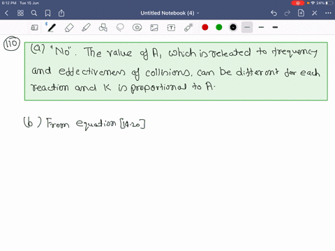 a-two-reactions-have-identical-values-for-e_a-does-this-ensure-that-they-will-have-the-same-rate-con