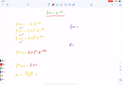 find-the-maclaurin-series-for-fx-using-the-definition-of-a-maclaurin-series-assume-that-f-has-a-p-26