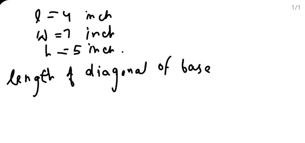 A rectangular prism has dimensions of 10 ×5 ×10. If the longest ...