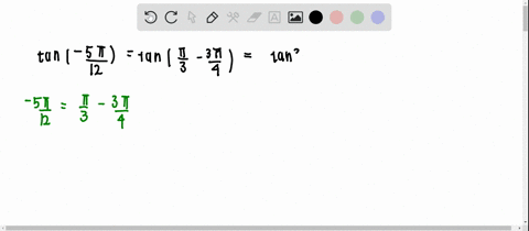 use-identities-to-find-the-exact-value-of-each-expression-do-not-use-a-calculator-tan-left-frac5-pi1