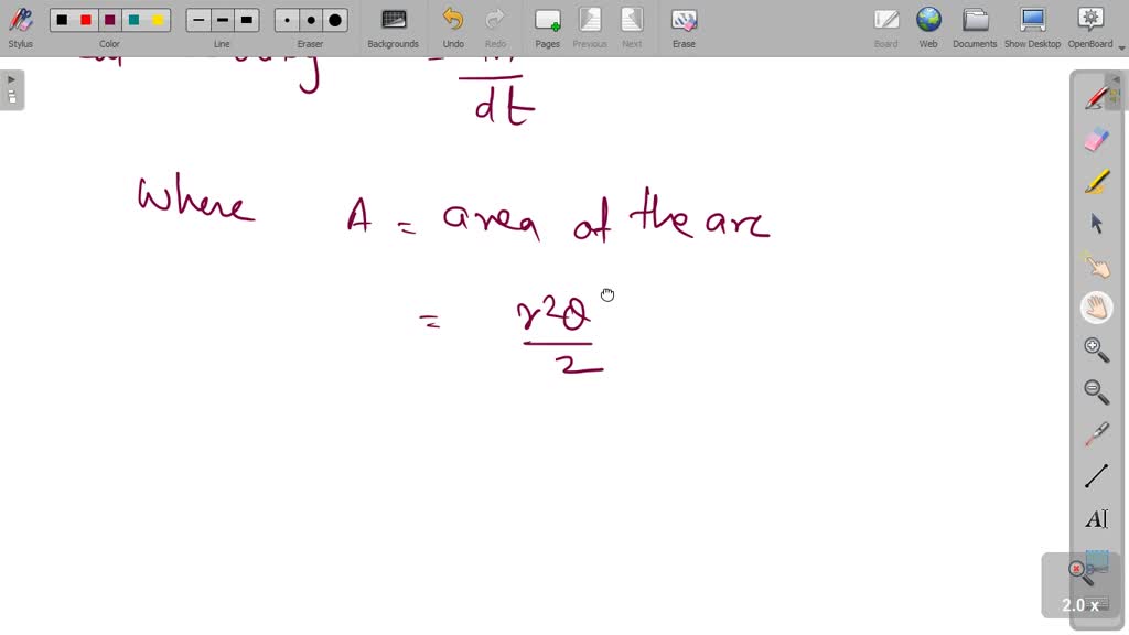 If the piston rod of the hydraulic cylinder C has a constant upward velocity of 0.5 m / s