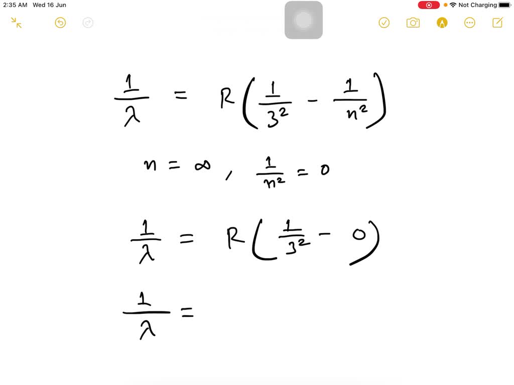 What Is Shortest Wavelength Of Paschen Series