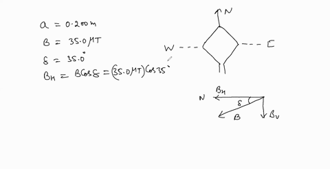 the-plane-of-a-square-loop-of-wire-with-edge-length-a0200-mathrmm-is-oriented-vertically-and-along-a